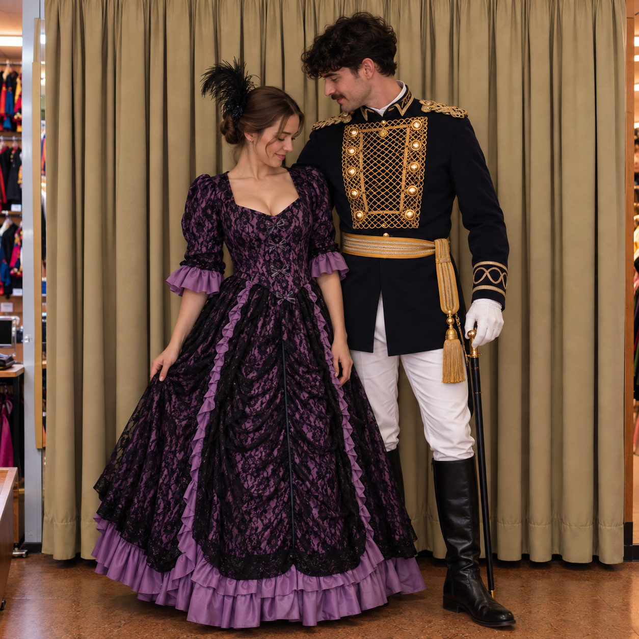 Pareja Victoriana